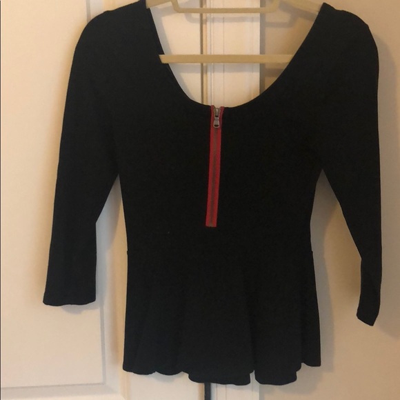 Express peplum shirt. Size S - Picture 3 of 4